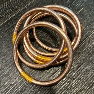 BuDhaGirl CHAMPAGNE ALL WEATHER BANGLES